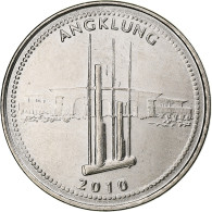 Indonésie, 1000 Rupiah, 2010, Nickel Plaqué Acier, SPL, KM:70 - Indonésie