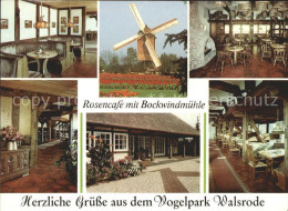 71828876 Walsrode Lueneburger Heide Rosencafe Mit Bockwindmuehle Vogelpark Windm - Walsrode