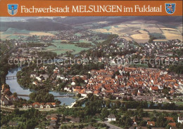 71827962 Melsungen Fulda Im Fuldatal Fliegeraufnahme Adelshausen - Melsungen