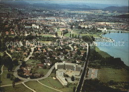 71827619 Radolfzell Bodensee Mit Herz Kreislaufklinik Mettnau Fliegeraufnahme Ra - Radolfzell