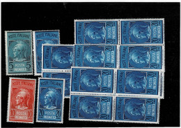 ITALIA REPUBBLICA ,Posta Pneumatica ,20 Pezzi MNH ,qualita Buona - Poste Exprèsse/pneumatique