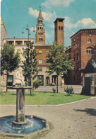 Cartolina Cremona - Piazza Cavour - Fontana Bimbo Sulla Tartaruga - Cremona