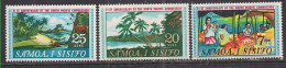 Samoa 1968 QE2 Set South Pacific Commision MM SG 302-304 ( D859 ) - Samoa