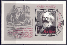 DDR 1983 - Karl Marx, Block 71, Gestempelt / Used - 1981-1990