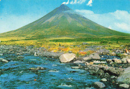 PHILIPPINES - River And The Mayon Volcano - Paysage - Carte Postale - Filippine