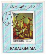 RAS AL KHAIMA Block 80,used - Ostern