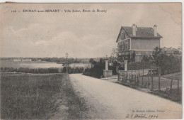 EPINAY-sous-SENART - Villa Julien - Route De Boussy - Ed. M. Mulard N° 126  - Timbrée 1904 - Epinay Sous Senart