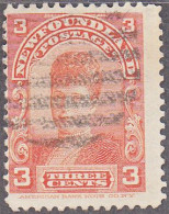 NEWFOUNDLAND  SCOTT NO 83  USED  YEAR 1897 - 1865-1902