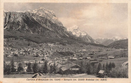 ITALIE - Cortina D'Ampezzo - Sorapis - Antelao - Carte Postale Ancienne - Belluno