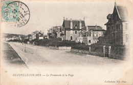 FRANCE - Deauville Sur Mer - Vue Sur La Promenade De La Plage - Carte Postale Ancienne - Deauville