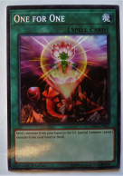 Carte Yugioh! US HOLO 1st Edt / 1996 SDSA-EN027 One For One - Yu-Gi-Oh