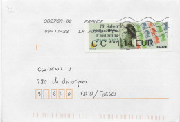 Vignette D'affranchissement - ATM - Brother - Liberté - 2010-... Illustrated Franking Labels