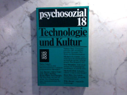 Psychosozial 18 ( Juni ' 83 / 6. Jahrgang ) : Technologie Und Kultur - Psicología