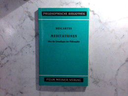 René Descartes : Meditationen über Die Grundlagen Der Philosophie - Filosofia