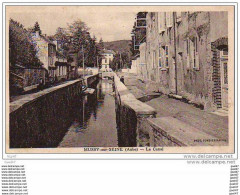 Cpa    ( Dep 10 )  à  MUSSY - Sur - SEINE          "le Canal - Mussy-sur-Seine