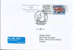 Vignette De Distributeur - ATM - IAR - Drapeau De L'Union Jack - Sous-marin - HMS Alliance 14th May 1947 - Post & Go Stamps