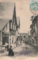 FRANCE - Dinan - Vue Sur La Rue Du Jersual - Carte Postale Ancienne - Dinan