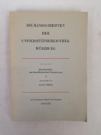 Die Handschriften Aus Benediktinischen Provenienzen. I. - Otros & Sin Clasificación