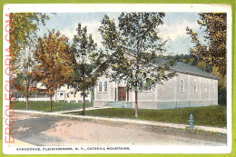 Af3585 - JUDAICA Vintage Postcard: USA - New York - Synagogue - Églises