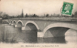 FRANCE - Bléré La Croix - Vue Générale Du Nouveau Pont - A.B -  Carte Postale Ancienne - Sonstige & Ohne Zuordnung