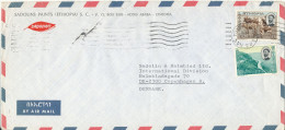 Ethiopia Air Mail Cover Sent To Denmark 6-5-1970 Topic Stamps - Ethiopie