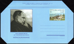 2023 Vaticano, Aerogramma Don Lorenzo Milani, Nuovo (**) - Postal Stationeries
