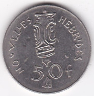 Nouvelles - Hébrides 50 Francs 1972 En Nickel, Lec# 52 - Nouvelles-Hébrides