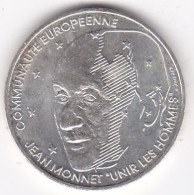 100 Francs Jean Monnet 1992 En Argent - 100 Francs