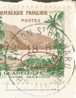 FRANCE - VARIETY &  CURIOSITY - 74 - "MENTHON - ST BERNARD" DEPARTURE SECAP PMK  - REVERSED DAY IN DATE BLOCK - 19562 - Covers & Documents