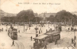 73592597 Strassenbahn Lyon Cours Du Midi Place Carnot  - Tramways