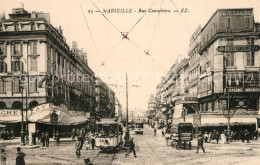 73591658 Strassenbahn Marseille Rue Cannebiere   - Tramways