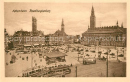 73591605 Strassenbahn Kobenhavn Raadhuspladsen  - Tramways