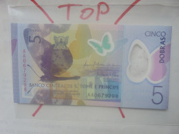 SAO TOME-PRINCIPE 5 DOBRAS 2016 Neuf (B.32) - San Tomé E Principe