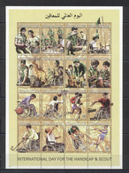 Libya 1998- World Day Of Disabled Persons- Disabled Scouts Set (1v) - Libye