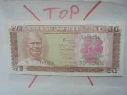 SIERRA LEONE 50 Cents 1980 Neuf (B.32) - Sierra Leona