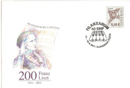 COB 112 Slovakia Ferenc Liszt 2011 - Covers