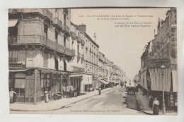CPA SAINT NAZAIRE (Loire Atlantique) - La Rue De Nantes à L'intersection De La Rue Amiral Courbet - Fauquembergues