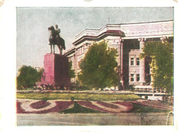 TASHKENT, ARCHITECTURE, STATUE, UZBEKISTAN, POSTCARD - Uzbekistán