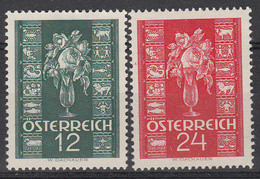 OOSTENRIJK - Michel - 1937 - Nr 658/59 - MH* - Ungebraucht