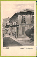 Af1333 - BOLIVIA - Vintage Postcard -  La Paz - Universidad Y Colejio Nacional - Bolivie