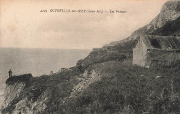 FRANCE - Octeville Sur Mer - Les Falaises - Vue Sur La Mer - Carte Postale Ancienne - Non Classés