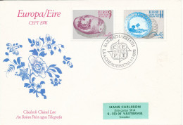 Ireland FDC 1-7-1976 EUROPA CEPT Complete Set Of 2 With Cachet - 1976