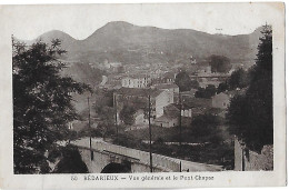 Bedarieux. Vue Générale Et Le Pont Chapaz. - Bedarieux