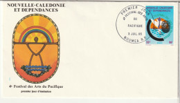 NOUVELLE CALÉDONIE  - FDC - 1985 - FDC