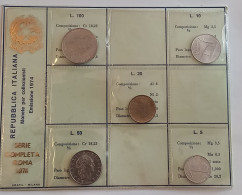 1974 - Italia Serietta Lire ---- - Mint Sets & Proof Sets
