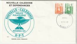NOUVELLE CALÉDONIE  - FDC - 1985 - FDC