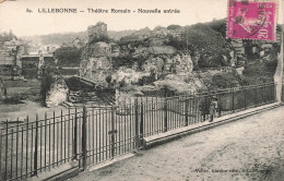 FRANCE - Lillebonne - Théâtre Romain - Nouvelle Entrée - Carte Postale Ancienne - Lillebonne