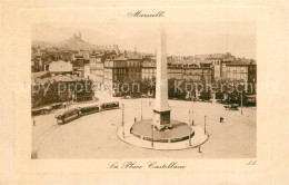 73562033 Strassenbahn Marseille Place Castellane   - Tramways