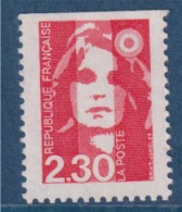 Marianne De Briat Dite Du Bicentenaire N°2614 Neuf 2.30 Rouge De Carnet - 1989-1996 Bicentenial Marianne