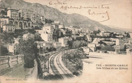 MONACO - Monte Carlo - Vue Sur Les Villas Et Les Hôtels - Carte Postale Ancienne - Monte-Carlo